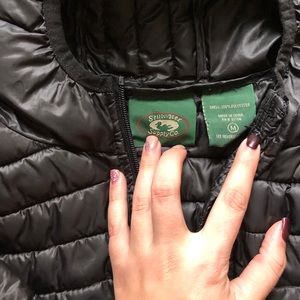 Black , size :m puffy jacket